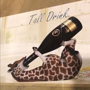 Giraffe Wine Bottle Holder
